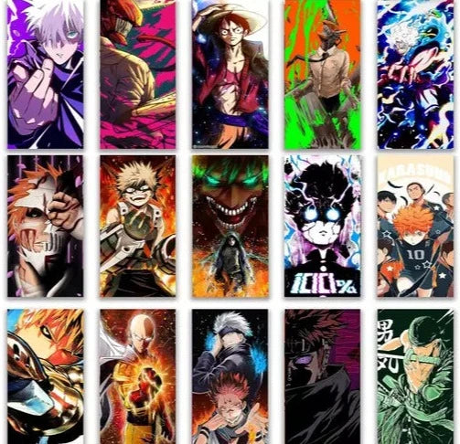 HyperSet of 40 Mix Anime posters