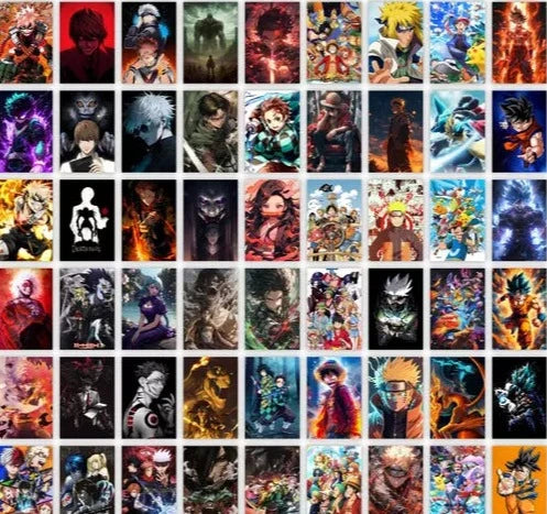 54 Anime Posters Megaset By Hyper Kult