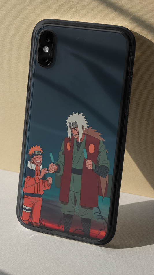 Jiraiya x Naruto from Naruto Shippuden Phone Case