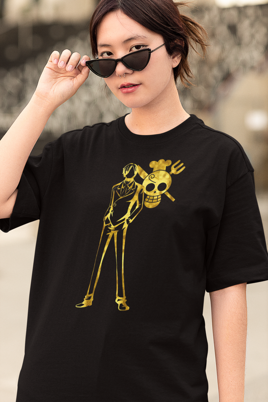 Vinsmoke / Blackleg Sanji From One Piece Unisex Oversized T-Shirt