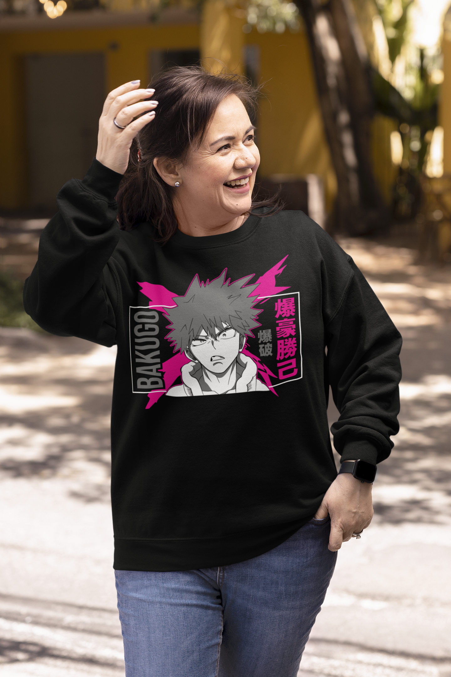 Katsuki " Kachhan " Bakugo from My Hero Academia Unisex Sweatshirt