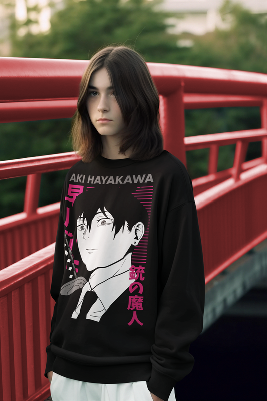 Aki Hayakawa from Chainsaw Man Unisex Sweatshirt